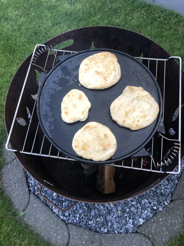 Bannock nach Art der Waldläufer