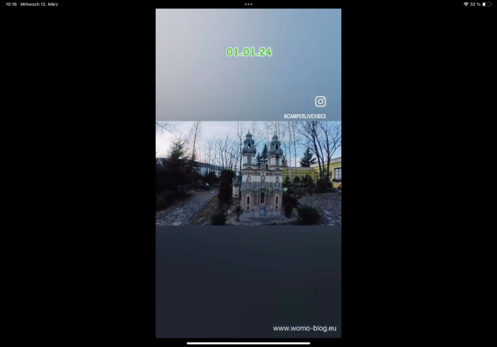 Kleinstadt Bummel in Miniaturpark