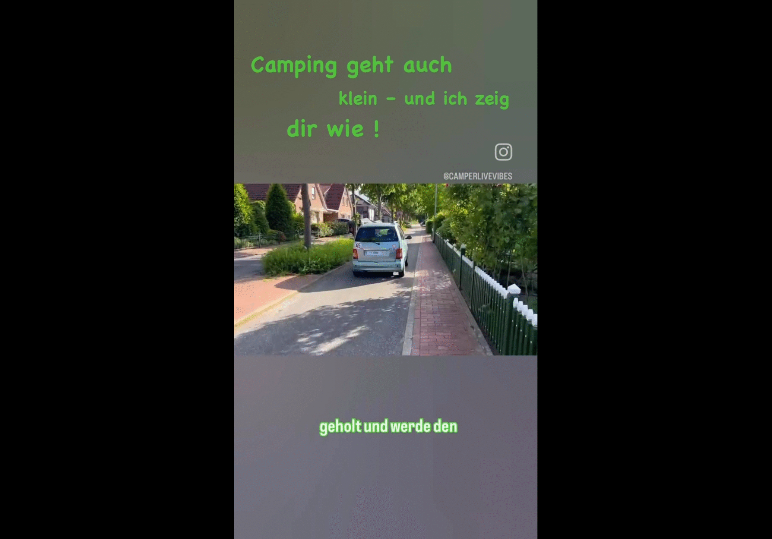 Camping geht auch klein – und ich zeig dir wie!