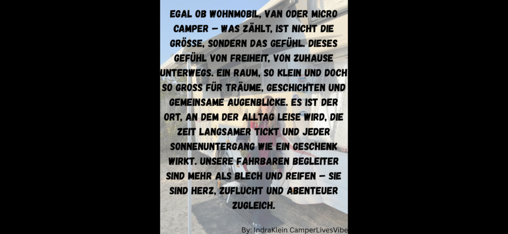 Das ist mein Gefühl, mein Leben unterwegs