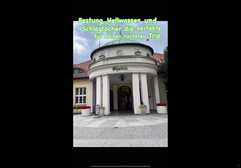 Festung, Heilwasser und Schlaglöcher – die perfekte Mischung für deinen nächsten Trip. Hier erfährst du, warum.“