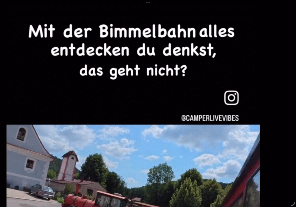 Mit der Bimmelbahn alles entdecken du denkst, das geht nicht?